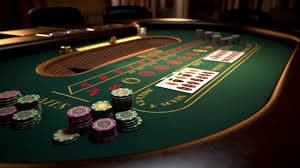 Studio siaran live game shows toke win dengan dealer profesional dan multi-kamera